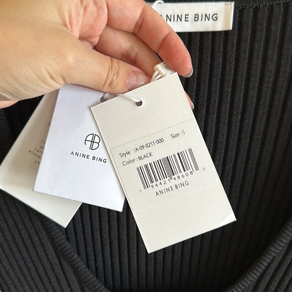 NWT’s Anine Bing black Sweater size Small - Picture 3 of 7